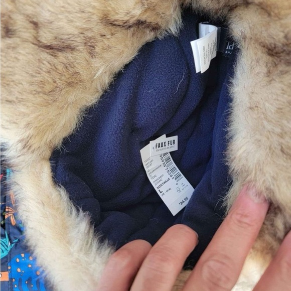 Children’s place snowsuit with matching hat and mittens  size 5t new with tags. - Picture 3 of 7